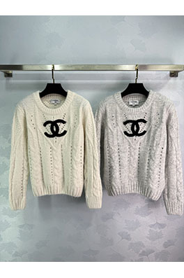 シャネルスーパーコピー ツートンデザインのセーター