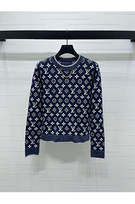 ルイヴィトンコピー 新しいレターロゴニットクルーネックセーター