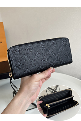 ルイヴィトン Monogram Empreinte クラシックなクレマンス ウォレット M60171