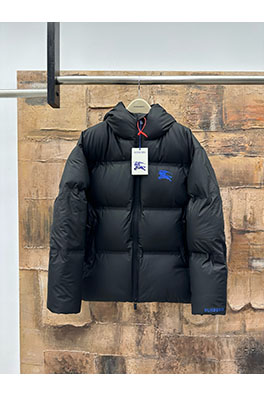 バーバリー ウォーホース刺繍ダウンジャケット