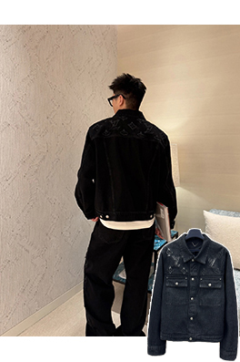 ルイヴィトン カットアウトトラックコート