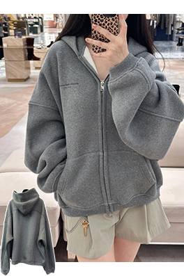 アレキサンダーワン Alexander wang 新作ラインストーンロゴジッパースウェットシャツジャケット