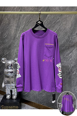 クロムハーツスーパーコピー Matty Boy 紫色の長袖シャツ