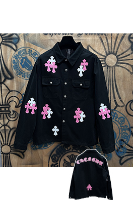 クロムハーツ 新モデルパッチワークデニムジャケット
