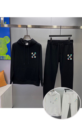 オフホワイト セットアップ ジャケットアウタースウェット パンツM~5XL