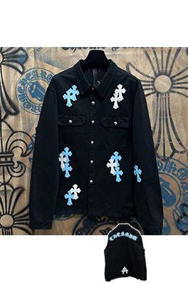 クロムハーツ パッチワークデニムジャケット