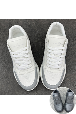 ルイヴィトン Damier クラシックな牛革スニーカー