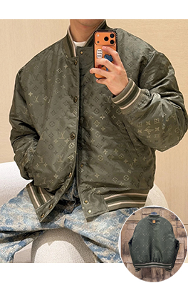 ルイヴィトンスーパーコピー オールロゴジャカードコットンコート