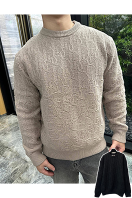 ディオールコピー Dior Oblique 全面ジャカードセーター