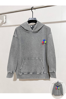 クロムハーツコピー 新しいワイドレッグフード付きスウェットシャツ