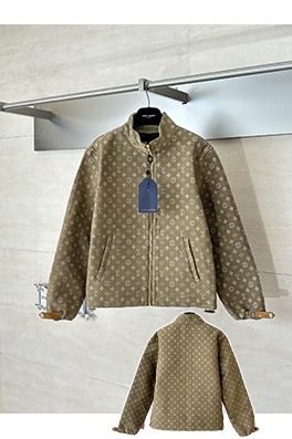 ルイヴィトン Grace Coddington コラボレーション総柄ジップアップジャケット