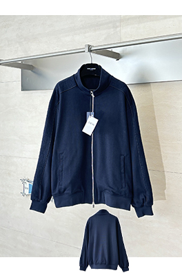 ディオール Essentials カスタム織りのジャカードリボンスタンドカラージャケットシリーズ