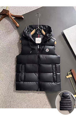 モンクレール クラシックレターロゴ ダウンベスト
