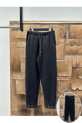 ルイヴィトン モノグラムニットウールパンツ