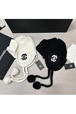 シャネル フレンチスタイルのエレガントでファッショナブルなニット帽