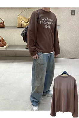 アクネストゥディオズ Acne Studios 1996 胸元にクラシックなロゴしらった長袖シャツ