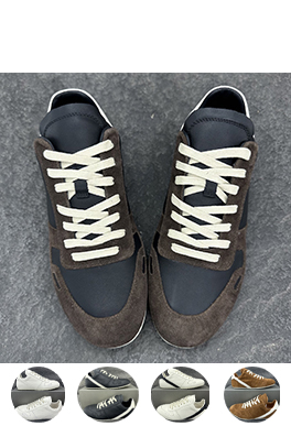 リックオウエンス CONCORDIANS MINIMAL SNEAK フルグレイン牛革スニーカー