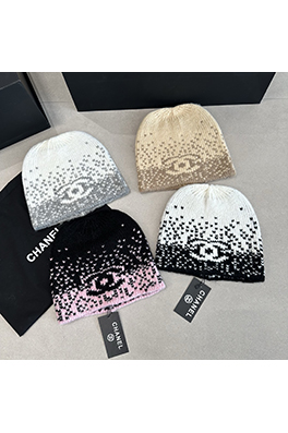 シャネル 25N 新しいスノーフレークニット帽