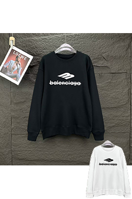 バレンシアガコピー balenciaga 新しいクルーネック長袖スウェットシャツ