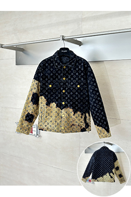 ルイヴィトン ファイアリークラウド ボンファイア フロックデニム コットンジャケット