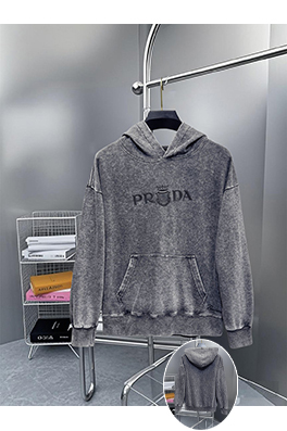 プラダ 新しい長袖フード付きスウェットシャツ