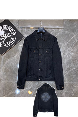 クロムハーツ サンスクリット刺繍のデニムジャケット