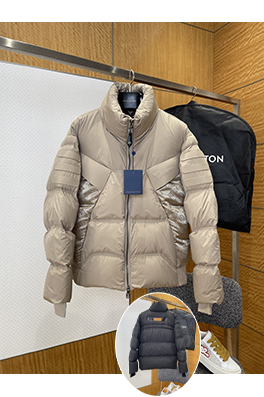 ルイヴィトンコピー LOUIS VUITTON スタンドカラーダウンジャケット