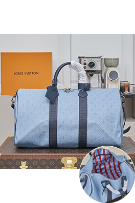 ルイヴィトン Keepall Bandoulière 50 Monogram Heritage 旅行バッグ M14837