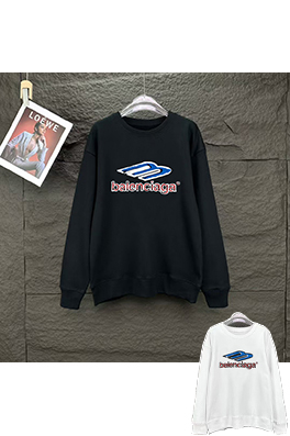 バレンシアガ balenciaga 新しいクルーネック長袖スウェットシャツ
