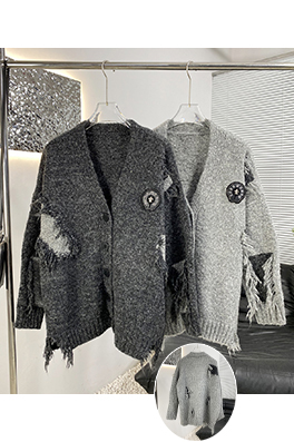 クロムハーツ 新しいチャンキーニットカーディガン