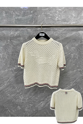 トムブラウン Hector 子犬のニット半袖Tシャツシリーズ