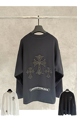 クロムハーツ 長袖ラウンドスウェットシャツ