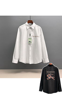 バーバリー BUBBERRY 新モデル刺繍入り長袖シャツ