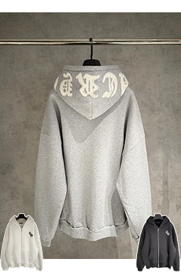 クロムハーツスーパーコピー フリース裏地のジップアップスウェットシャツジャケット