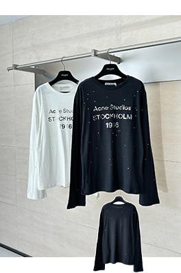 アクネストゥディオズ Acne Studios レーザーラインストーン長袖シャツ