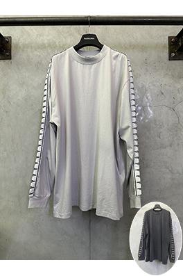 バレンシアガ Balenciaga 3m ジャカードラベル長袖シャツ