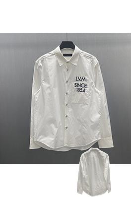 ルイヴィトン LV.M.長袖ロゴシャツ