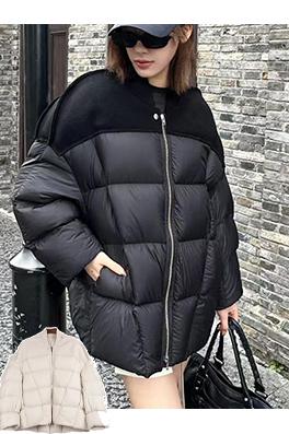 リックオウエンス スクエアパン風ダウンジャケット