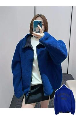 ジバンシイ GIVENCHY ふわふわのスタンドカラージップアップジャケット