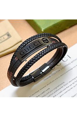 グッチコピー Anger Forest シリーズ ダブルG レトロ シルバーブレスレット