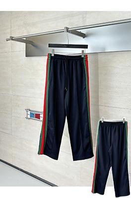 グッチ サイドステッチプレーンニットドローストリングカジュアルパンツ