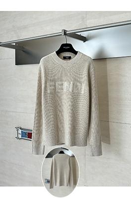 フェンディスーパーコピー FENDI ウールクルーネックニットレターセーター