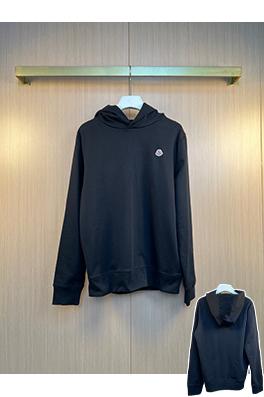 モンクレール 無地ロゴパッチパーカー