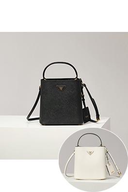プラダ Saffiano 最新の人気レディースバケットバッグ
