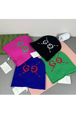 グッチ ヘッドバンド装飾ニット帽