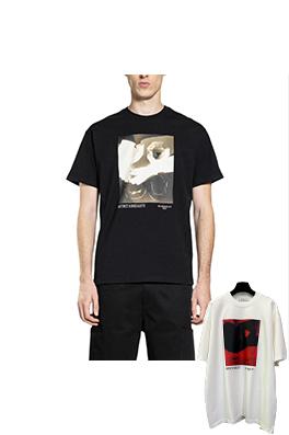 ジバンシイ プリントクルーネック半袖Tシャツ