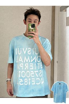 ルイヴィトン LV タイダイプリント半袖Tシャツ