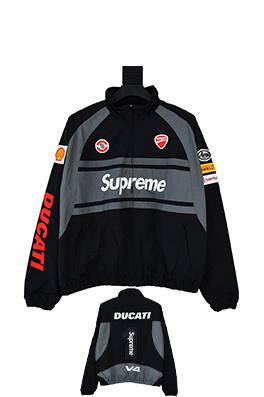 シュプリームスーパーコピー Supreme Track Jacket コラボレーシングスーツ制服ジャケット