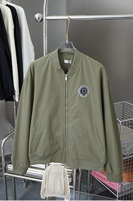 ディオール CD 1947 ロゴ歯ブラシ刺繍りベースボールジャケット