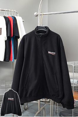 バレンシアガ Balenciaga コーラ刺繍フリースコットンジャケット